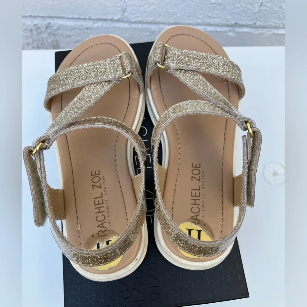 Rachel Zoe Gold Shoes